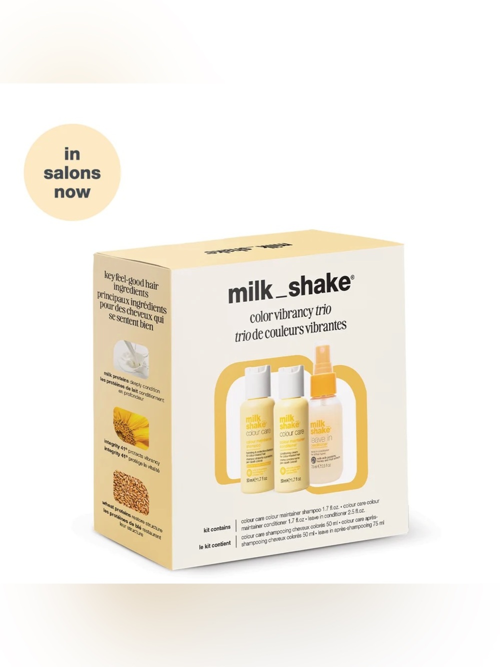 Milk Shake Color Vibrancy Trio Travel Kit
